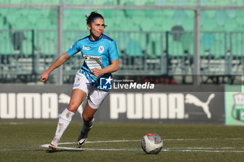 2024-02-03 - Alice Pellinghelli of Napoli Women in action during the Serie A Femminile match between Napoli Women and Sassuolo Women at Stadio Enzo Ricci Sassuolo on February 3, 2024 in Sassuolo, Italy. - US SASSUOLO VS NAPOLI FEMMINILE - ITALIAN SERIE A WOMEN - SOCCER
