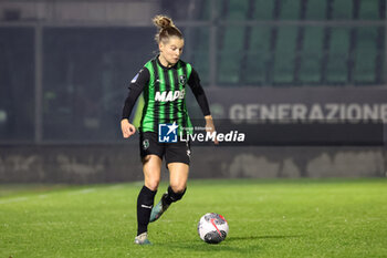 2024-02-10 - Sara Mella of Sassuolo Women in action during the Serie A Femminile match between Milan Women and Sassuolo Women at Stadio Enzo Ricci Sassuolo on February 10, 2024 in Sassuolo, Italy. - US SASSUOLO VS AC MILAN - ITALIAN SERIE A WOMEN - SOCCER