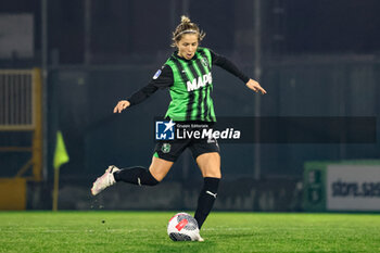 2024-02-10 - Lana Clelland of Sassuolo Women in action during the Women's Serie A match between Sassuolo Women and Milan Women at Stadio Enzo Ricci Sassuolo on February 10, 2024 in Sassuolo, Italy. - US SASSUOLO VS AC MILAN - ITALIAN SERIE A WOMEN - SOCCER