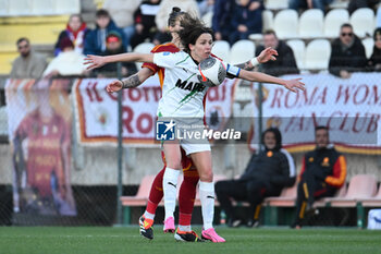 2024-02-13 - Daniela Sabatino of U.S. Sassuolo during the 17th day of the Serie A Championship between A.S. Roma Women vs U.S. Sassuolo Calcio on 13 February 2024 at the Tre Fontane Stadium in Rome, Italy. - AS ROMA VS US SASSUOLO - ITALIAN SERIE A WOMEN - SOCCER