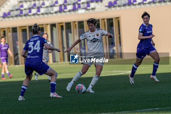 2024-02-17 - Valentina Giacinti (9 Roma) vs Laura Agard (34 Fiorentina) - ACF FIORENTINA VS AS ROMA - ITALIAN SERIE A WOMEN - SOCCER