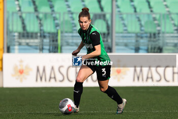 2024-02-17 - Sara Mella of Sassuolo Women in action during the Serie A Femminile match between Sassuolo Women and Sampdoria Women at Stadio Enzo Ricci Sassuolo on February 17, 2024 in Sassuolo, Italy. - US SASSUOLO VS UC SAMPDORIA - ITALIAN SERIE A WOMEN - SOCCER