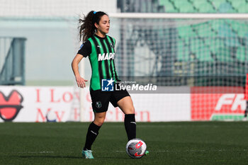 2024-02-17 - Maria Luisa Filangeri of Sassuolo Women in action during the Serie A Femminile match between Sassuolo Women and Sampdoria Women at Stadio Enzo Ricci Sassuolo on February 17, 2024 in Sassuolo, Italy. - US SASSUOLO VS UC SAMPDORIA - ITALIAN SERIE A WOMEN - SOCCER