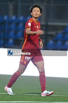 2024-01-16 - Moeka Minami of AS Roma in action Soccer - Women Italian Cup Macth Between Napoli Femminile vs AS Roma - NAPOLI FEMMINILE VS AS ROMA - WOMEN ITALIAN CUP - SOCCER