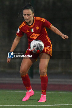 2024-01-16 - Annamria Serturini of AS Roma in action Soccer - Women Italian Cup Macth Between Napoli Femminile vs AS Roma - NAPOLI FEMMINILE VS AS ROMA - WOMEN ITALIAN CUP - SOCCER