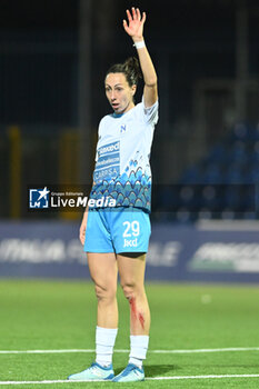 2024-01-16 - Paloma Lazaro of SSC Napoli gestures Soccer - Women Italian Cup Macth Between Napoli Femminile vs AS Roma - NAPOLI FEMMINILE VS AS ROMA - WOMEN ITALIAN CUP - SOCCER