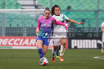 2024-01-18 - Kosovare Asllani (Milan Women) and Angela Passeri (US Sassuolo) - US SASSUOLO VS AC MILAN - WOMEN ITALIAN CUP - SOCCER