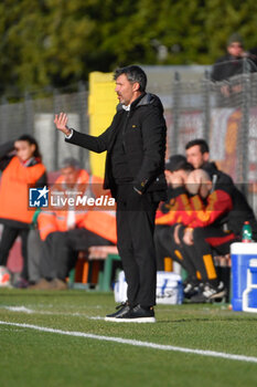 2024-02-04 - Mister Montemurro during the 15th day of the Serie A Championship between A.S. Roma Women vs Juventus F.C. on 4 February 2024 at the Tre Fontane Stadium in Rome, Italy. - A.S. ROMA WOMEN VS JUVENTUS F.C. 15TH DAY OF THE SERIE A CHAMPIONSHIP - ITALIAN SERIE A WOMEN - SOCCER
