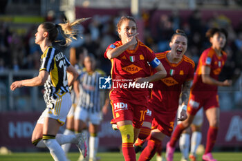 2024-02-04 - Giugliano exultation during the 15th day of the Serie A Championship between A.S. Roma Women vs Juventus F.C. on 4 February 2024 at the Tre Fontane Stadium in Rome, Italy. - A.S. ROMA WOMEN VS JUVENTUS F.C. 15TH DAY OF THE SERIE A CHAMPIONSHIP - ITALIAN SERIE A WOMEN - SOCCER