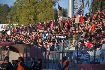 2024-02-04 - fans AS Roma during the 15th day of the Serie A Championship between A.S. Roma Women vs Juventus F.C. on 4 February 2024 at the Tre Fontane Stadium in Rome, Italy. - A.S. ROMA WOMEN VS JUVENTUS F.C. 15TH DAY OF THE SERIE A CHAMPIONSHIP - ITALIAN SERIE A WOMEN - SOCCER