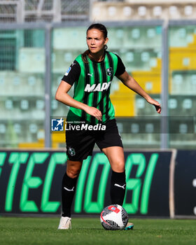 2024-03-16 - Gram Pleidrup of Sassuolo Women in action during the Serie A Femminile match between Sassuolo Women and Fiorentina Women at Stadio Enzo Ricci Sassuolo on March 16, 2024 in Sassuolo, Italy. - US SASSUOLO VS ACF FIORENTINA - ITALIAN SERIE A WOMEN - SOCCER