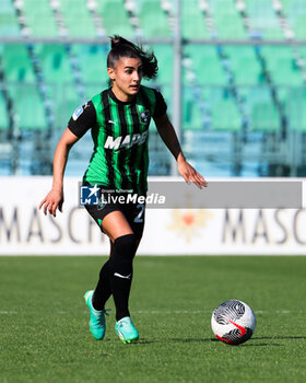 2024-03-16 - Benedetta Orsi of Sassuolo Women in action during the Serie A Femminile match between Sassuolo Women and Fiorentina Women at Stadio Enzo Ricci Sassuolo on March 16, 2024 in Sassuolo, Italy. - US SASSUOLO VS ACF FIORENTINA - ITALIAN SERIE A WOMEN - SOCCER