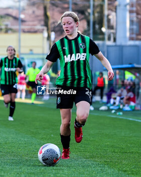 2024-03-16 - Naja Mihelic Poje of Sassuolo Women in action during the Serie A Femminile match between Sassuolo Women and Fiorentina Women at Stadio Enzo Ricci Sassuolo on March 16, 2024 in Sassuolo, Italy. - US SASSUOLO VS ACF FIORENTINA - ITALIAN SERIE A WOMEN - SOCCER