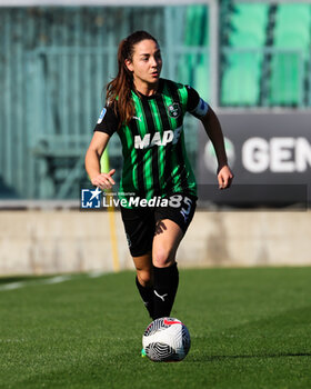 2024-03-16 - Maria Luisa Filangeri of Sassuolo Women in action during the Serie A Femminile match between Sassuolo Women and Fiorentina Women at Stadio Enzo Ricci Sassuolo on March 16, 2024 in Sassuolo, Italy. - US SASSUOLO VS ACF FIORENTINA - ITALIAN SERIE A WOMEN - SOCCER