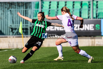 2024-03-16 - Lana Clelland of Sassuolo Women in action during the Serie A Femminile match between Sassuolo Women and Fiorentina Women at Stadio Enzo Ricci Sassuolo on March 16, 2024 in Sassuolo, Italy. - US SASSUOLO VS ACF FIORENTINA - ITALIAN SERIE A WOMEN - SOCCER