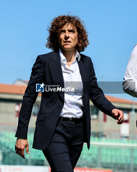2024-04-13 - Rita Guarino Coach of Inter Women during the Serie A Femminile match between Sassuolo Women and Inter Women at Stadio Enzo Ricci Sassuolo on April 13, 2024 in Sassuolo, Italy. - POULE SCUDETTO - US SASSUOLO VS FC INTERNAZIONALE WOMEN - ITALIAN SERIE A WOMEN - SOCCER