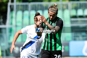 2024-04-13 - Lana Clelland of Sassuolo Women during the Serie A Femminile match between Sassuolo Women and Inter Women at Stadio Enzo Ricci Sassuolo on April 13, 2024 in Sassuolo, Italy. - POULE SCUDETTO - US SASSUOLO VS FC INTERNAZIONALE WOMEN - ITALIAN SERIE A WOMEN - SOCCER