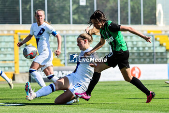 2024-04-13 - Daniela Sabatino of Sassuolo Women scores the goal a half give the side a 1-1 lead during the Serie A Femminile match between Sassuolo Women and Inter Women at Stadio Enzo Ricci Sassuolo on April 13, 2024 in Sassuolo, Italy. - POULE SCUDETTO - US SASSUOLO VS FC INTERNAZIONALE WOMEN - ITALIAN SERIE A WOMEN - SOCCER