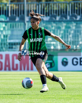 2024-04-13 - Chiara Beccari of Sassuolo Women in action during the Serie A Femminile match between Sassuolo Women and Inter Women at Stadio Enzo Ricci Sassuolo on April 13, 2024 in Sassuolo, Italy. - POULE SCUDETTO - US SASSUOLO VS FC INTERNAZIONALE WOMEN - ITALIAN SERIE A WOMEN - SOCCER