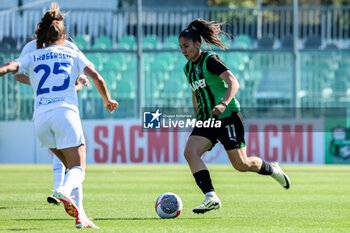 2024-04-13 - Chiara Beccari of Sassuolo Women during the Serie A Femminile match between Sassuolo Women and Inter Women at Stadio Enzo Ricci Sassuolo on April 13, 2024 in Sassuolo, Italy. - POULE SCUDETTO - US SASSUOLO VS FC INTERNAZIONALE WOMEN - ITALIAN SERIE A WOMEN - SOCCER