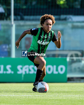 2024-04-13 - Kassandra Missipo of Sassuolo Women in action during the Serie A Femminile match between Sassuolo Women and Inter Women at Stadio Enzo Ricci Sassuolo on April 13, 2024 in Sassuolo, Italy. - POULE SCUDETTO - US SASSUOLO VS FC INTERNAZIONALE WOMEN - ITALIAN SERIE A WOMEN - SOCCER