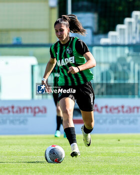 2024-04-13 - Chiara Beccari of Sassuolo Women in action during the Serie A Femminile match between Sassuolo Women and Inter Women at Stadio Enzo Ricci Sassuolo on April 13, 2024 in Sassuolo, Italy. - POULE SCUDETTO - US SASSUOLO VS FC INTERNAZIONALE WOMEN - ITALIAN SERIE A WOMEN - SOCCER
