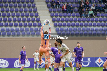 2024-04-20 - Goalkeeper Katja Schroffenegger (1 Fiorentina) save - POULE SCUDETTO - ACF FIORENTINA VS AS ROMA - ITALIAN SERIE A WOMEN - SOCCER