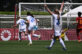 05/05/2024 - Lina Magull of F.C. Inter scores the goal of 1-2 during the Day 26 of Women Serie A Playoffs between A.S. Roma Women vs F.C. Inter on 5 May 2024 at the Tre Fontane Stadium in Rome, Italy. - AS ROMA - FC INTERNAZIONALE WOMEN - SERIE A FEMMINILE - CALCIO