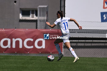 2024-05-05 - Agnese Bonfantini of F.C. Inter scores the goal of 1-1 during the Day 26 of Women Serie A Playoffs between A.S. Roma Women vs F.C. Inter on 5 May 2024 at the Tre Fontane Stadium in Rome, Italy. - AS ROMA - FC INTERNAZIONALE WOMEN - ITALIAN SERIE A WOMEN - SOCCER