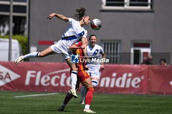 2024-05-05 - Agnese Bonfantini of F.C. Inter during the Day 26 of Women Serie A Playoffs between A.S. Roma Women vs F.C. Inter on 5 May 2024 at the Tre Fontane Stadium in Rome, Italy. - AS ROMA - FC INTERNAZIONALE WOMEN - ITALIAN SERIE A WOMEN - SOCCER