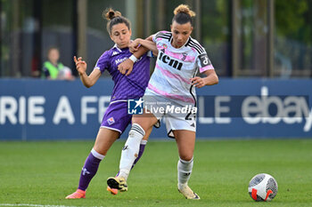 2024-05-06 - ACF Fiorentina Women's midfielder Veronica Boquete against Juventus FC Women's midfielder Arianna Caruso - ACF FIORENTINA VS JUVENTUS FC - ITALIAN SERIE A WOMEN - SOCCER