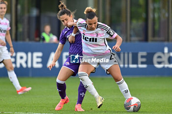 2024-05-06 - ACF Fiorentina Women's midfielder Veronica Boquete against Juventus FC Women's midfielder Arianna Caruso - ACF FIORENTINA VS JUVENTUS FC - ITALIAN SERIE A WOMEN - SOCCER