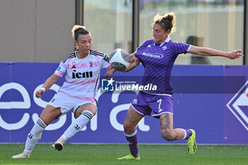 2024-05-06 - ACF Fiorentina Women's forward Miriam Longo against Juventus FC Women's midfielder Arianna Caruso - ACF FIORENTINA VS JUVENTUS FC - ITALIAN SERIE A WOMEN - SOCCER