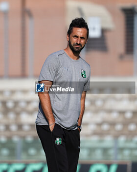 2024-09-01 - Coach Gian Loris Rossi of Sassuolo Women during the Women's Serie A match between Sassuolo Women and Juventus Women at the Enzo Ricci Stadium in Sassuolo on September 01, 2024 in Sassuolo, Italy - US SASSUOLO VS JUVENTUS FC - ITALIAN SERIE A WOMEN - SOCCER