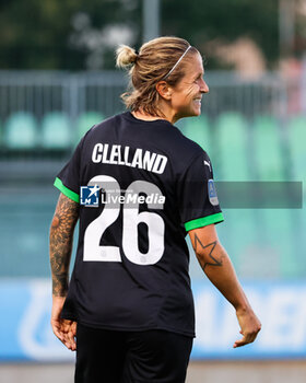 2024-09-01 - Lana Clelland of Sassuolo Women during the Women's Serie A match between Sassuolo Women and Juventus Women at the Enzo Ricci Stadium in Sassuolo on September 01, 2024 in Sassuolo, Italy - US SASSUOLO VS JUVENTUS FC - ITALIAN SERIE A WOMEN - SOCCER