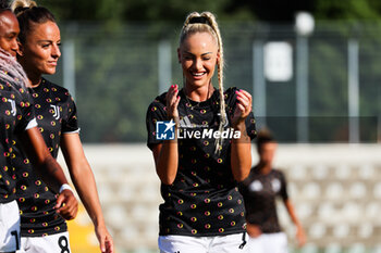 2024-09-01 - Alisha Lehmann of Juventus Women during the Women's Serie A match between Sassuolo Women and Juventus Women at the Enzo Ricci Stadium in Sassuolo on September 01, 2024 in Sassuolo, Italy - US SASSUOLO VS JUVENTUS FC - ITALIAN SERIE A WOMEN - SOCCER