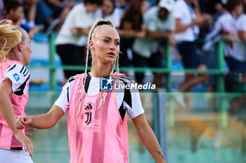 2024-09-01 - Alisha Lehmann of Juventus Women during the Women's Serie A match between Sassuolo Women and Juventus Women at the Enzo Ricci Stadium in Sassuolo on September 01, 2024 in Sassuolo, Italy - US SASSUOLO VS JUVENTUS FC - ITALIAN SERIE A WOMEN - SOCCER