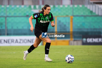 2024-09-01 - Samatha Fisher of Sassuolo Women during the Women's Serie A match between Sassuolo Women and Juventus Women at the Enzo Ricci Stadium in Sassuolo on September 01, 2024 in Sassuolo, Italy - US SASSUOLO VS JUVENTUS FC - ITALIAN SERIE A WOMEN - SOCCER