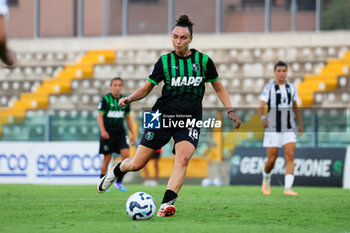 2024-09-01 - Valentina Gallazzi of Sassuolo Women during the Women's Serie A match between Sassuolo Women and Juventus Women at the Enzo Ricci Stadium in Sassuolo on September 01, 2024 in Sassuolo, Italy - US SASSUOLO VS JUVENTUS FC - ITALIAN SERIE A WOMEN - SOCCER