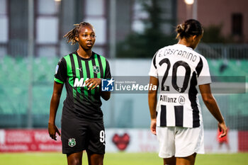 2024-09-01 - Kadidia Traore of Sassuolo Women during the Women's Serie A match between Sassuolo Women and Juventus Women at the Enzo Ricci Stadium in Sassuolo on September 01, 2024 in Sassuolo, Italy - US SASSUOLO VS JUVENTUS FC - ITALIAN SERIE A WOMEN - SOCCER