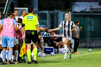 2024-09-01 - Alisha Lehmann of Juventus Women during the Women's Serie A match between Sassuolo Women and Juventus Women at the Enzo Ricci Stadium in Sassuolo on September 01, 2024 in Sassuolo, Italy - US SASSUOLO VS JUVENTUS FC - ITALIAN SERIE A WOMEN - SOCCER