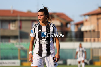 2024-09-01 - Sofia Cantore of Juventus Women during the Women's Serie A match between Sassuolo Women and Juventus Women at the Enzo Ricci Stadium in Sassuolo on September 01, 2024 in Sassuolo, Italy - US SASSUOLO VS JUVENTUS FC - ITALIAN SERIE A WOMEN - SOCCER