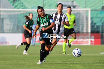 2024-09-01 - Benedetta Orsi of Sassuolo Women during the Women's Serie A match between Sassuolo Women and Juventus Women at the Enzo Ricci Stadium in Sassuolo on September 01, 2024 in Sassuolo, Italy. - US SASSUOLO VS JUVENTUS FC - ITALIAN SERIE A WOMEN - SOCCER