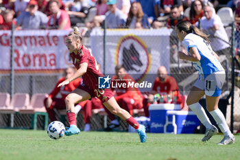 2024-09-14 - Giada Greggi (AS Roma Women) during the Italian Football Championship League A Women 2024/2025 match between AS Roma vs US Sassuolo at the Tre Fontane stadium on 14 September 2024. - AS ROMA VS US SASSUOLO - ITALIAN SERIE A WOMEN - SOCCER