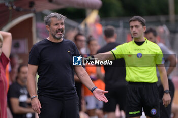 2024-09-14 - Alessandro Spugna coach of AS Roma Women during the Italian Football Championship League A Women 2024/2025 match between AS Roma vs US Sassuolo at the Tre Fontane stadium on 14 September 2024. - AS ROMA VS US SASSUOLO - ITALIAN SERIE A WOMEN - SOCCER