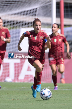 2024-09-14 - AS Roma's Manuela Giugliano during the Italian Football Championship League A Women 2024/2025 match between AS Roma vs US Sassuolo at the Tre Fontane stadium on 14 September 2024. - AS ROMA VS US SASSUOLO - ITALIAN SERIE A WOMEN - SOCCER