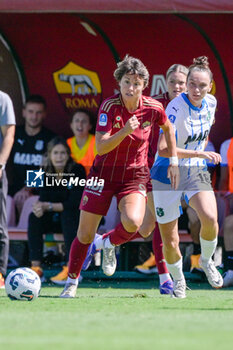 2024-09-14 - AS Roma's Valentina Giacinti during the Italian Football Championship League A Women 2024/2025 match between AS Roma vs US Sassuolo at the Tre Fontane stadium on 14 September 2024. - AS ROMA VS US SASSUOLO - ITALIAN SERIE A WOMEN - SOCCER