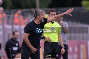 2024-09-14 - AS Roma's head coach Alessandro Spugna during the Italian Football Championship League A Women 2024/2025 match between AS Roma vs US Sassuolo at the Tre Fontane stadium on 14 September 2024. - AS ROMA VS US SASSUOLO - ITALIAN SERIE A WOMEN - SOCCER