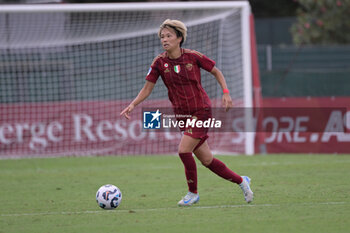 2024-09-14 - AS Roma's Moeka Minami during the Italian Football Championship League A Women 2024/2025 match between AS Roma vs US Sassuolo at the Tre Fontane stadium on 14 September 2024. - AS ROMA VS US SASSUOLO - ITALIAN SERIE A WOMEN - SOCCER