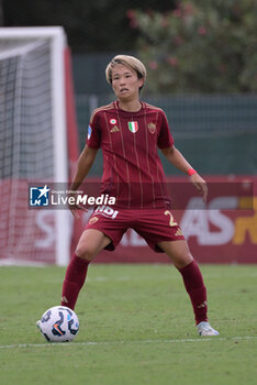 2024-09-14 - AS Roma's Moeka Minami during the Italian Football Championship League A Women 2024/2025 match between AS Roma vs US Sassuolo at the Tre Fontane stadium on 14 September 2024. - AS ROMA VS US SASSUOLO - ITALIAN SERIE A WOMEN - SOCCER